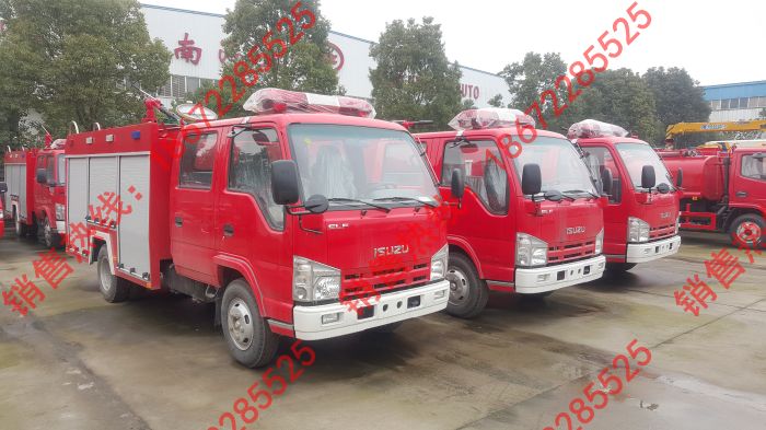 五十鈴100P水罐消防車